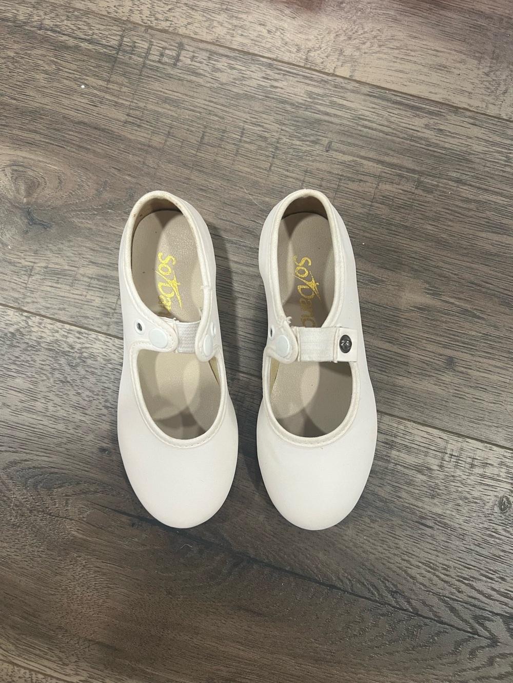 SODANCA Tap Dance Shoes Girls Size 9.5